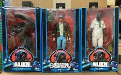 NECA Aliens Alien 40th Anniversary Xenomorph Brett Parker 7 Action Figures Set