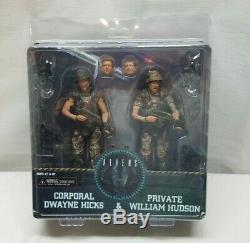 NECA Aliens Corporal Dwayne Hicks Private William Hudson 30th Anniversary 2 Pack