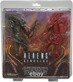 NECA Aliens Genocide Black Warrior vs. Red Warrior Action Figure (2-Pack) JL