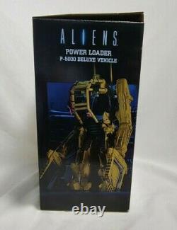 NECA Aliens POWER LOADER P-5000 Deluxe Vehicle with Box COMPLETE 2015