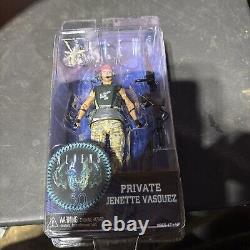 NECA Aliens Private Jenette Vasquez 7 Inch Action Figure Rare Retired Alien 2