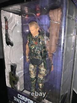 NECA Aliens Series 1 corporal Dwayne Hicks colonial Marine 7 Figure Nonmint