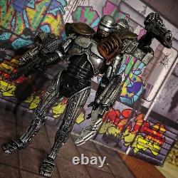 NECA Aliens Vs Predator Vs Robocop Custom Marvel Legends Punisher Lot