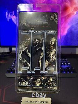 NECA Aliens vs Predator Requiem AVP Wolf Predator masked figure