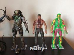 NECA Figure Lot Alien, Predator, Nightmare, Rambo, Robocop, Terminator 2