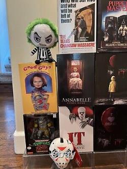 NECA Horror Michael Myeres Pennywise Chucky Alien Freddy Annabelle TMNT Lot