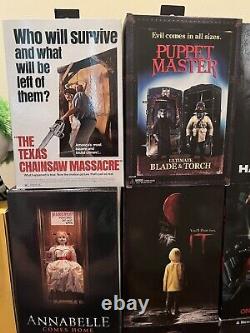 NECA Horror Michael Myeres Pennywise Chucky Alien Freddy Annabelle TMNT Lot