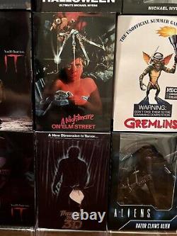 NECA Horror Michael Myeres Pennywise Chucky Alien Freddy Annabelle TMNT Lot