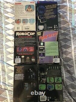 NECA NES 8-BIT LOT OF 5+1 SDCC Jason, Robocop, Rambo, Alien 3, Batman, Jason 3