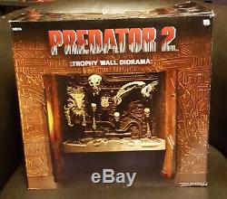 NECA Predator 2 TROPHY WALL with ALIEN SKULL Additional 10 skulls! Free Shipping