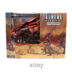 NECA Red Alien Queen Xenomorph Genocide Ultra Deluxe Aliens 15 Action Figure