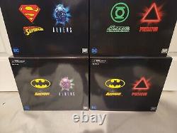 NECA SDCC 2019 DC VS Predator Alien 2Pack Set NEW Batman Superman Green Lantern