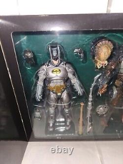 NECA SDCC 2019 DC VS Predator Alien 2Pack Set NEW Batman Superman Green Lantern