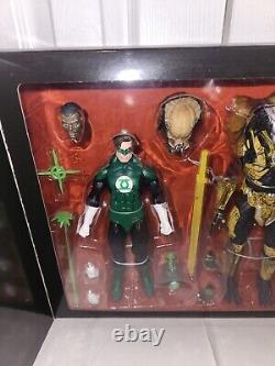 NECA SDCC 2019 DC VS Predator Alien 2Pack Set NEW Batman Superman Green Lantern