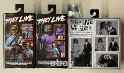 NECA They Live Nada Exclusive Frank Alien Male & Female 2 Pack Action Figure Set