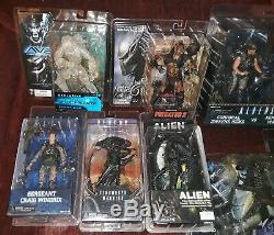 NECA mcfarlane lot 12 predator AVP Aliens Xenomorph cult classics rare vintage