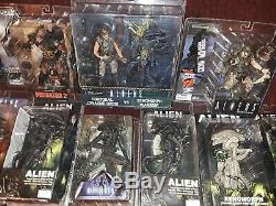 NECA mcfarlane lot 12 predator AVP Aliens Xenomorph cult classics rare vintage