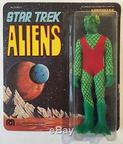 NEPTUNIAN Star Trek Aliens (1975) Mego 8 MOC unpunched 10-back withCGA case