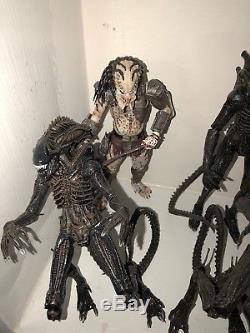 Neca Alien And Predator Lot including queen