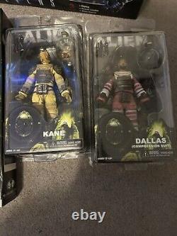 Neca Alien Dallas & Kane & 3d Poster & Reaction Loader Set(Read Description)