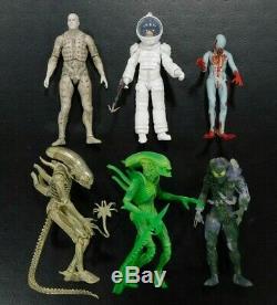 Neca Alien & Predator Lot Of 36 Figures Some Rare Prometheus