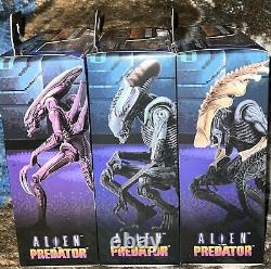 Neca Alien VS. Predator Razor Claws, Chrysalis, Arachnoid Aliens Brand New