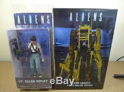 Neca Aliens Deluxe Vehicle Power Loader P-5000 & Ellen Ripley Action Figure BN