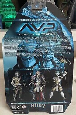Neca Aliens Vs Predator Avp Youngblood Predator Figure Authentic Super Rare