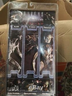 Neca Aliens Vs Predator Requiem Hybrid Predalien Avpr Action Figure Rare