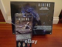 Neca Aliens Xenomorph Alien Queen Ultra Deluxe & Series 5 Bishop Figures BNIB
