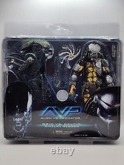 Neca Avp, Grid Alien Vs Celtic Predator Rivalry Reborn 2-pack, (new And Rare)