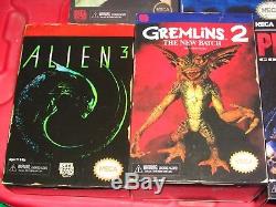 Neca Classic Video Game Figures Lot (gremlins Predator Alien 3 Rocky T2+) Nes