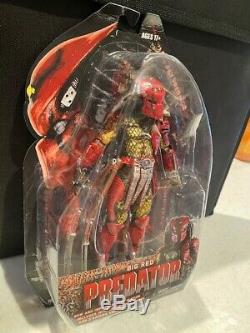 Neca PREDATOR BIG RED 7 inch Action Figure Batman Dead End Samurai NEW Alien