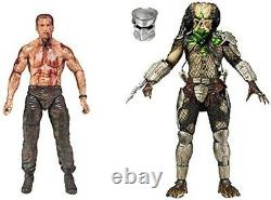 Neca Predator Dutch Vs Jungle Hunter Final Battle 2 Pack Action Figure New