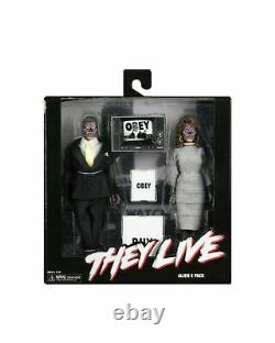 Neca They Live Aliens 8 Clothed Retro Action Figure In Stock