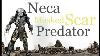 Neca Toys Alien Vs Predator Masked Scar Predator Action Figure Toy Review