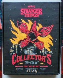 Netflix Stranger Things Deluxe Collector's Box w Season 3 Cassette & BAF Figures