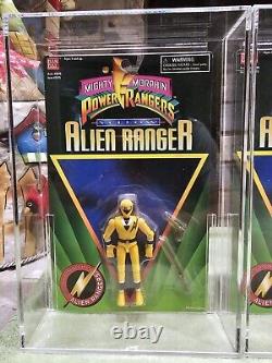 New 1995 Mighty Morphin Power Rangers Alien Figure Set Bandai Factory Sealed
