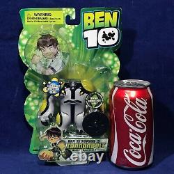 New CANNONBOLT Ben 10 4 Figure 2006 SERIES 1 with Disk LENTICULAR CARD #27215