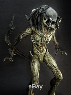 New! Hot Toys Movie Masterpiece AVP Alien vs Predator 2 Predalien Predator Alien