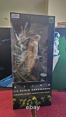 New! NECA Alien Translucent 1/4 Xenomorph Scale Figure SEALED