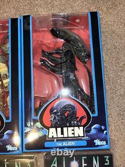 New Neca Alien/Aliens 6 Figure Lot Ripley, Lambert, Kane, Xenomorph