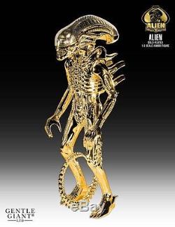 New RARE Gold Retro Vintage Gentle Giant Alien Jumbo 24 Kenner Action Figure