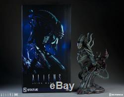 New Sideshow 1986 Aliens Alien Warrior Xenomorph H. R. Giger Statue MISB In Stock