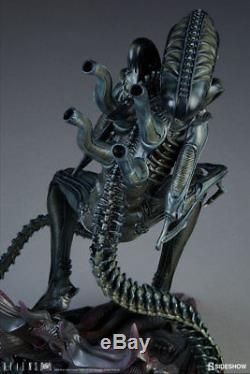 New Sideshow 1986 Aliens Alien Warrior Xenomorph H. R. Giger Statue MISB In Stock