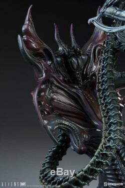 New Sideshow 1986 Aliens Alien Warrior Xenomorph H. R. Giger Statue MISB In Stock