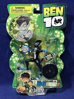 New XLR8 Ben 10 4 Figure 2006 SERIES 1 with Disk LENTICULAR CARD #27205