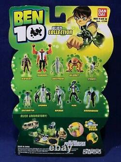 New XLR8 Ben 10 4 Figure 2006 SERIES 1 with Disk LENTICULAR CARD #27205