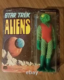 Original Mego Star Trek Aliens Neptunian Action Figure Unpunched Card 1975-rare