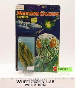 Ovion Space Alien Battlestar Galactica 1979 Mattel MOSC UNPUNCHED Vintage Figure
